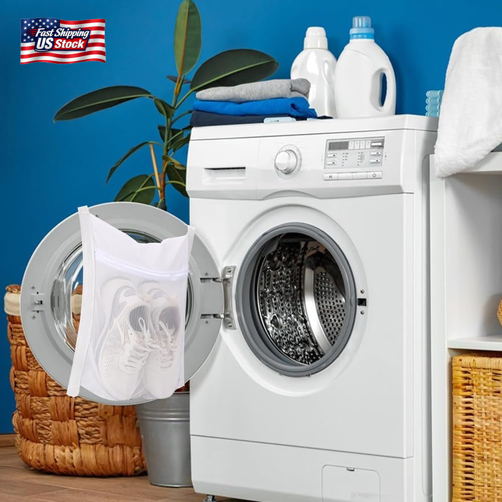 Shoe Drying Mesh Bag - Laundry Drying Solution for Sneakers in Washer and Dryer