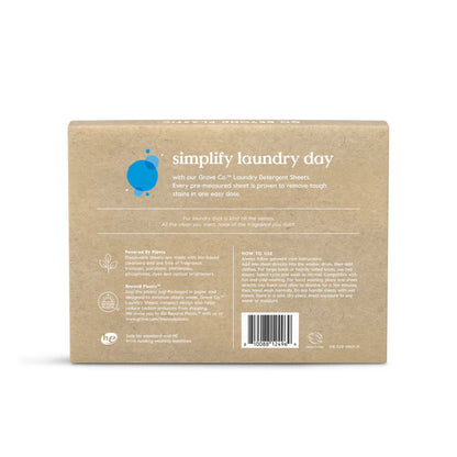 Laundry Detergent Sheets, Pre-Measured — Tough on Stains