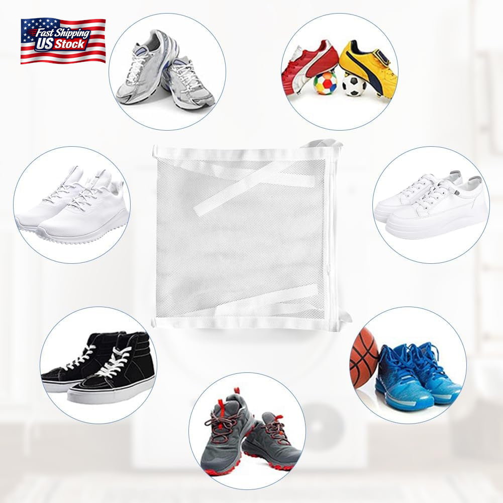 Shoe Drying Mesh Bag - Laundry Drying Solution for Sneakers in Washer and Dryer