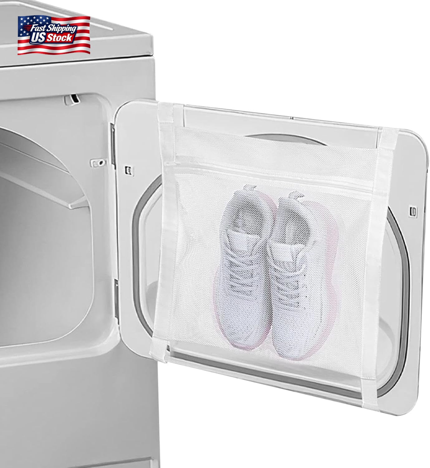Shoe Drying Mesh Bag - Laundry Drying Solution for Sneakers in Washer and Dryer