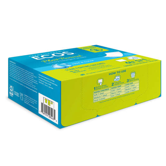 Hypoallergenic Laundry Detergent Sheets for Sensitive Skin, Free & Clear, 64 Ct
