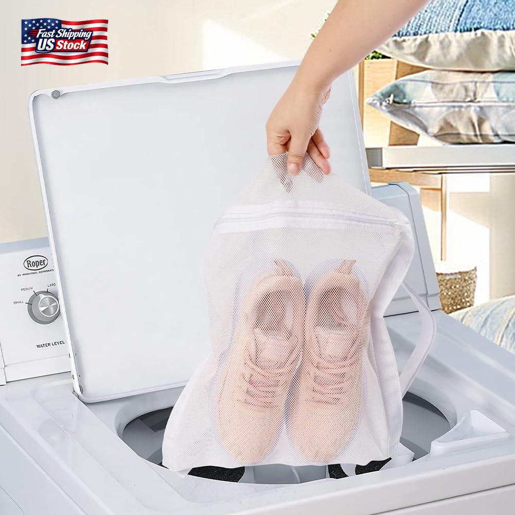 Shoe Drying Mesh Bag - Laundry Drying Solution for Sneakers in Washer and Dryer