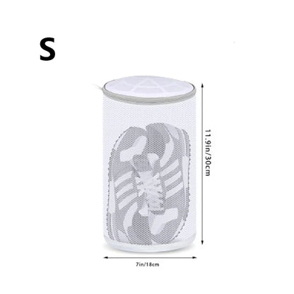 Shoe Wash Bags - Mesh Laundry Pouches for Sneakers and Socks, Ideal for Washing Machines and Travel Organization